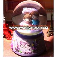 New Design - Wholesale Crystal Ball Music Box For Souvenirs 2015