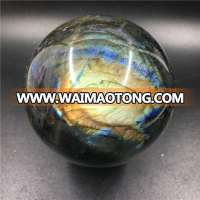 Natural flashy labradorite stone quartz personalized crystal balls for sale