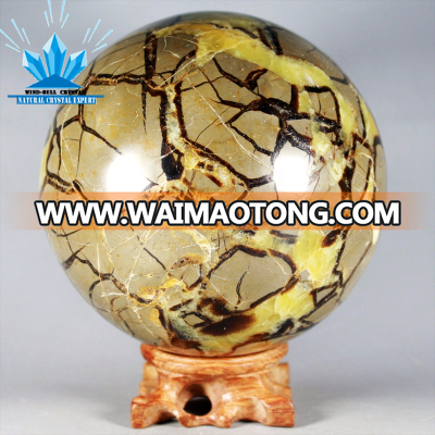 Wholesale The nature crystal Septarian Ball Dragon Stone Spheres Polished Turtle Stone Balls